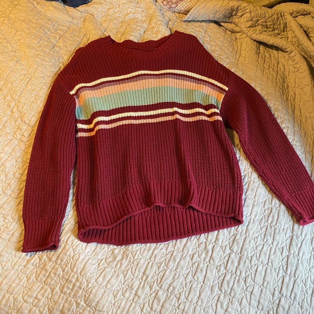 Small striped American Eagle sweater